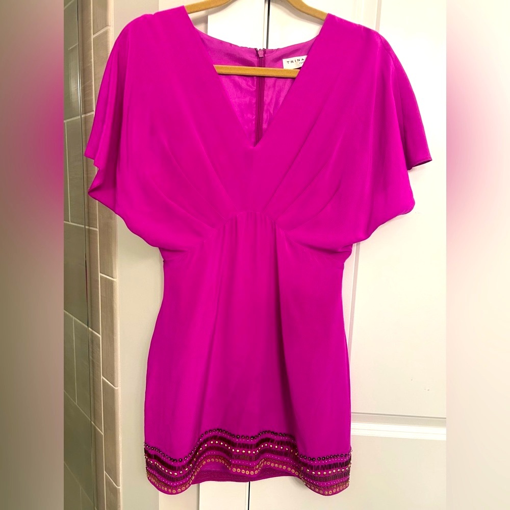Trina Turk Pink Mini Dress
